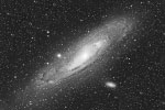 Andromeda galaxy / galaxie dans Andromede