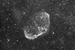 Nébuleuse NGC6888 - nébuleuse du Croissant dans le Cygne