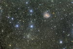 NGC6946 & 6939 Deep field / Champ de NGC6946 et NGC6939