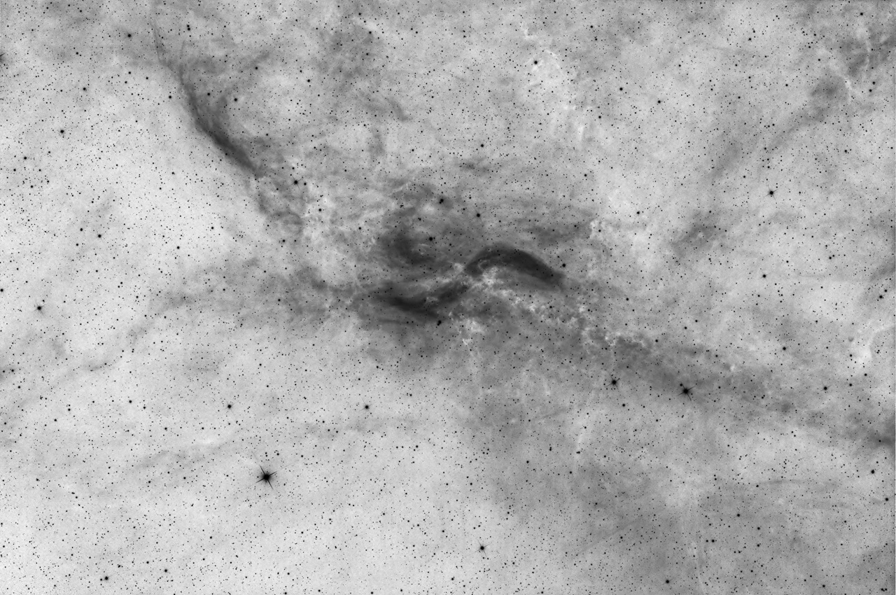Rgion de la "X-nebulae" (DWB111-119) dans le Cygne