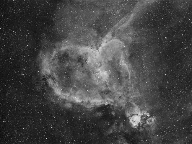 Nébuleuse IC1805 - nébuleuse du coeur dans Cassiopée