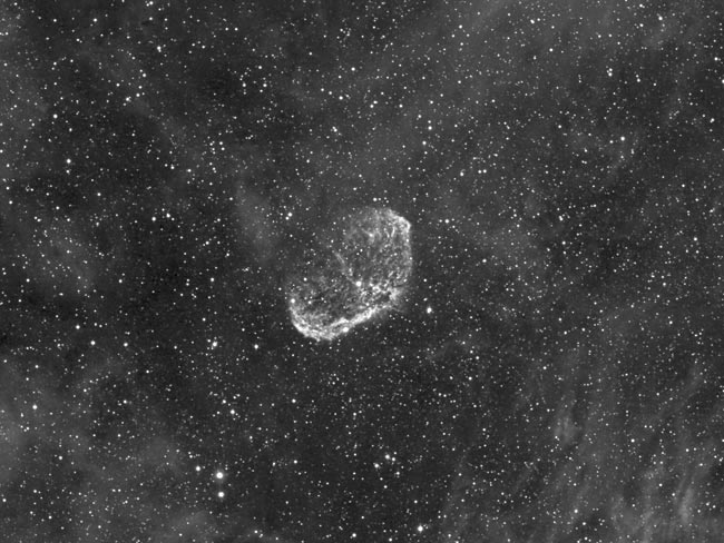 Nébuleuse du Croissant - NGC6888 dans le Cygne