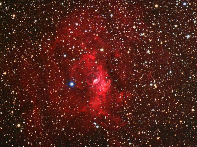 Nebuleuse NGC7635 - Bubble Nebulae - dans Cassiopée