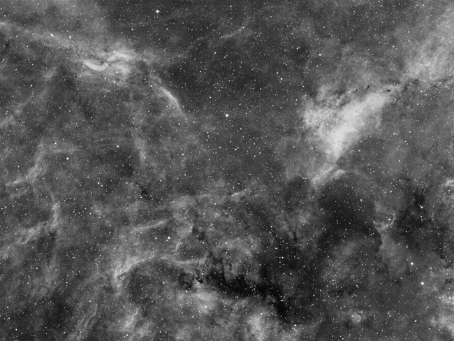 Région de la "X-nebulae" (DWB111-18-19) dans le Cygne
